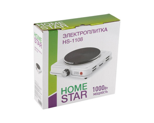 Электроплитка HOMESTAR HS-1108, чугун
