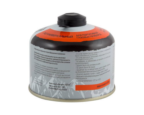Газ всесезонный т.м. ECOS в баллоне, GC-230 (резьбовой EPI-GAS, 230 г, Корея)