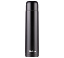 Термос Mallony "SOLIDO" 106049, 1л, нерж. ст., черн.