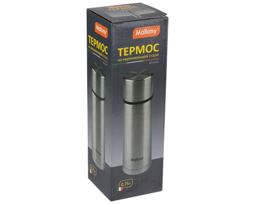 Термос из нерж.стали BOSSOLO, 0,75 л