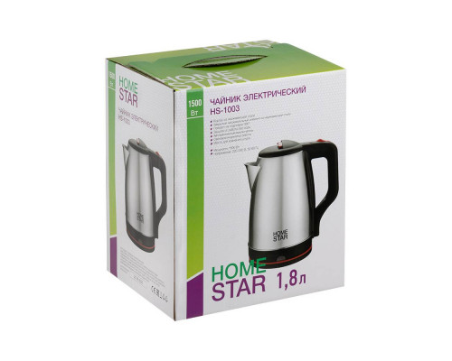 Чайник Homestar HS-1003 (1,8 л) стальной