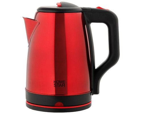Чайник Homestar HS-1003 (1,8 л) стальной, красный