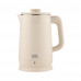Чайник Homestar HS-1006 (1,8 л), бежевый, двойной корпус