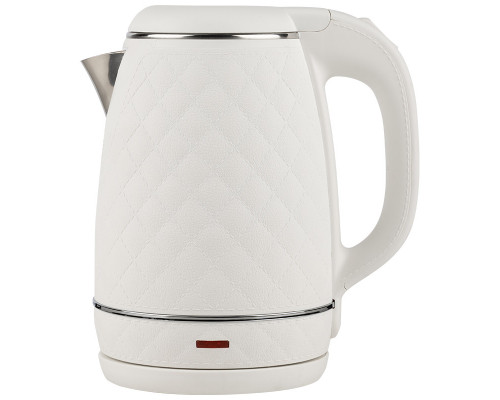Чайник Homestar HS-1007 (1,7 л), белый, двойной корпус