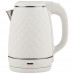 Чайник Homestar HS-1007 (1,7 л), белый, двойной корпус