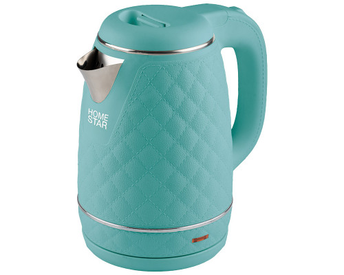 Чайник Homestar HS-1007 (1,7 л), зеленый, двойной корпус