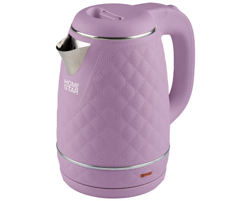 Чайник Homestar HS-1007 (1,7 л), лиловый, двойной корпус