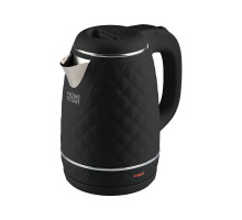 Чайник Homestar HS-1007 (107008) 1,7л 1500Вт двойной корпус нерж сталь/пластик черный