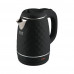 Чайник Homestar HS-1007 (1,7 л), черный, двойной корпус