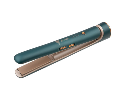 Выпрямитель для волос Leonord LE-1203W 900285 25Вт 20х7,5см пластик керам. зелёный беспроводной