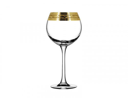 Бокал для вина ПромСИЗ Версаче EAV08-1688-ш 0,28л  стекло с декор