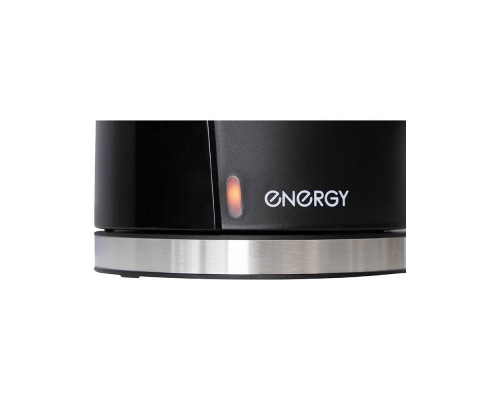 Чайник электрический Energy E-208 105731 1,7л спираль 2200Вт нерж сталь чёрный двойной корпус