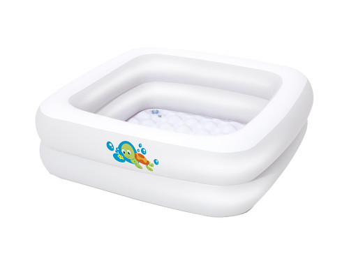 Бассейн надувной детский Baby Tub 86 х 86 х 25 см Bestway 51116