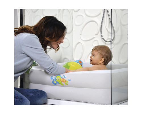 Бассейн надувной детский Baby Tub 86 х 86 х 25 см Bestway 51116