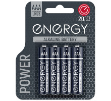 Батарейка алкалиновая Energy Power LR03/4B (ААА)