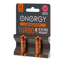 Батарейка алкалиновая Energy Turbo LR6/2B (AА)