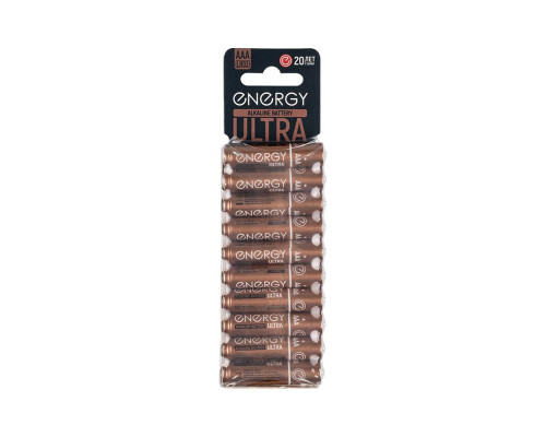 Батарейка алкалиновая Energy Ultra LR03/10KS (ААА)