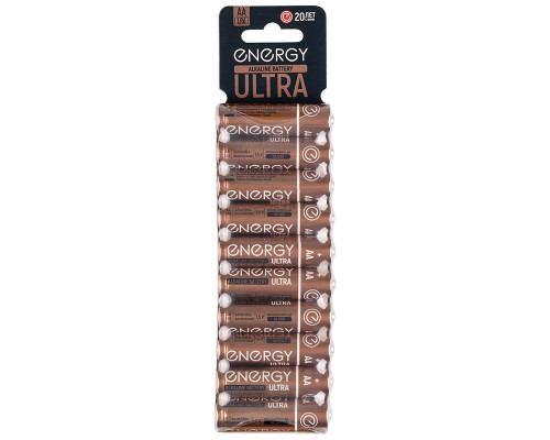 Батарейка алкалиновая Energy Ultra LR6/10KS (АА)