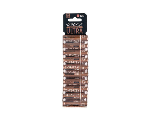 Батарейка алкалиновая Energy Ultra LR6/10KS (АА)