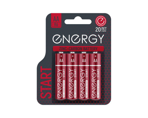 Батарейка солевая Energy Start R6/4B (AА)