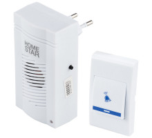 Звонок электрический HomeStar HS-0115 беспроводной, работа от сети