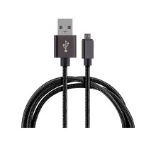 Кабель Energy ET-25 USB/MicroUSB, цвет - черный
