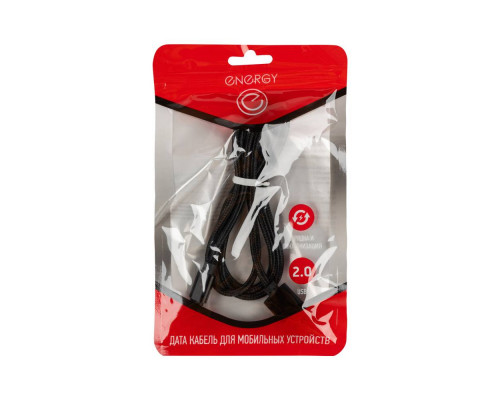 Кабель Energy ET-25 USB/MicroUSB, цвет - черный