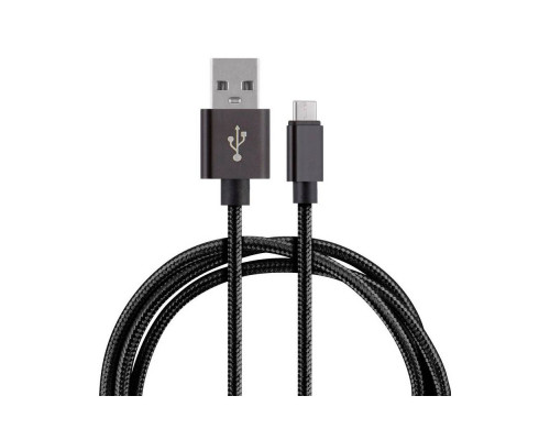 Кабель Energy ET-25 USB/Type-C, черный