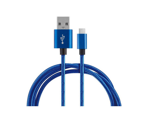 Кабель Energy ET-27 USB/Type-C, синий