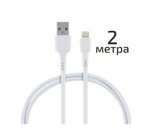 Кабель Energy ET-31-2 USB/Lightning, 2 метра, цвет - белый