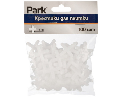 Крестики для плитки 100 шт, 4 мм