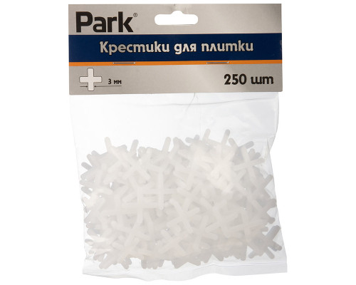 Крестики для плитки 250 шт, 3 мм