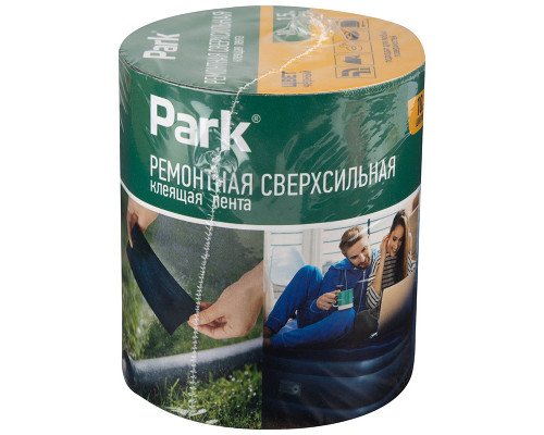 Лента клейкая сверхсильная, черная,1,5 м