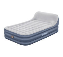 Матрас надувной Tritech Queen SleekFlow с изголовьем со встр. э/насосом 226x152x84 см Bestway 67923