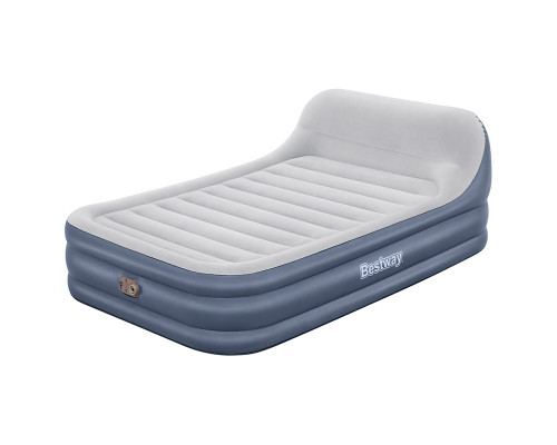 Матрас надувной Tritech Queen SleekFlow с изголовьем со встр. э/насосом 226x152x84 см Bestway 67923