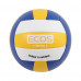 Мяч волейбольный ECOS MOTION VB103 (№5, 3-цвет., машин.сшивка, ПВХ)