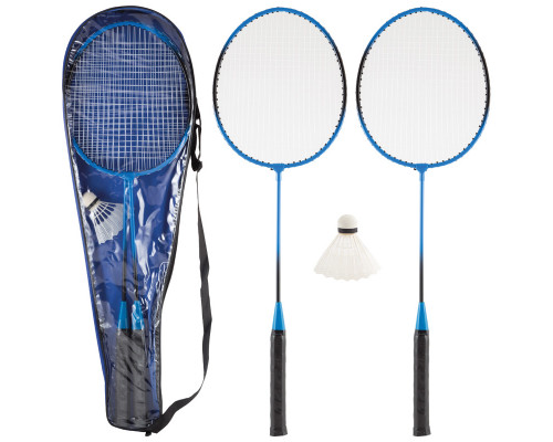 Набор для игры в бадминтон BdSet-04 (2 ракетки, 1 воланчик, в чехле)