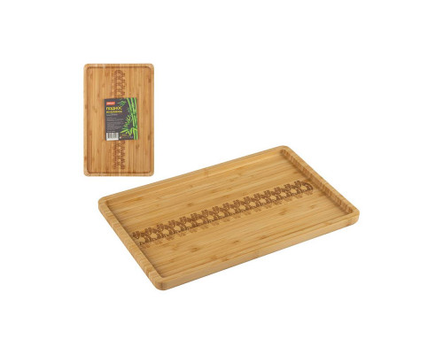 Поднос из бамбука  Foresta di bambù, р-р: 35*22*1.9 см