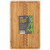 Поднос из бамбука  Foresta di bambù, р-р: 35*22*1.9 см