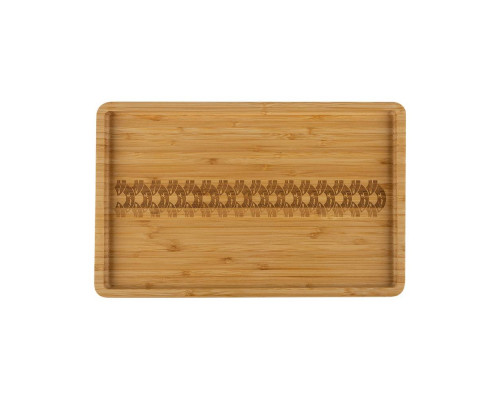 Поднос из бамбука  Foresta di bambù, р-р: 35*22*1.9 см