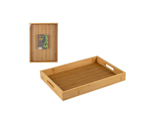 Поднос из бамбука с ручками  Foresta di bambù, р-р: 41*30*5 см