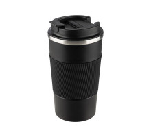 Термокружка LEONORD 106676 "COFFEE grand", 0,5л, нерж. ст./пласт.
