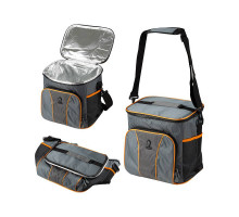 Термосумка Leonord ML15202, 20л, р-р: 30x22x30см, цвет: серый+оранжевый