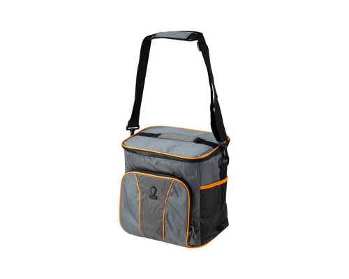Термосумка Leonord ML15202, 20л, р-р: 30x22x30см, цвет: серый+оранжевый