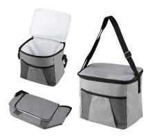 Термосумка PC2201, 14л., р-р: 28x20x25см, цвет: серый