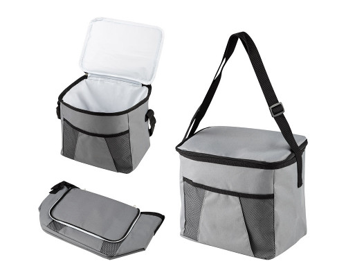 Термосумка PC2201, 14л., р-р: 28x20x25см, цвет: серый