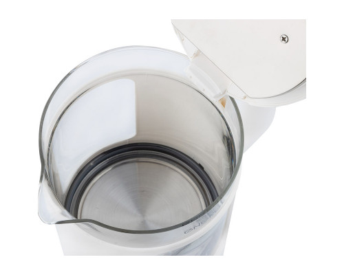 Чайник ENERGY E-256 (1.5л) стекло, белый