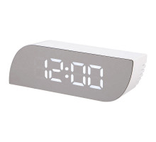 Часы электронные HomeStar HS-0121 (107613) 1Вт LCD пластик белый