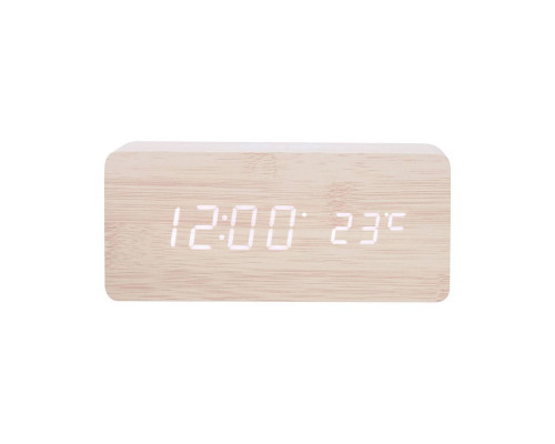 Часы электронные с беспроводной зарядкой HomeStar HS-0123