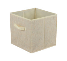 Коробка для хранения с ручкой, текстиль, размер: 30*30*30см